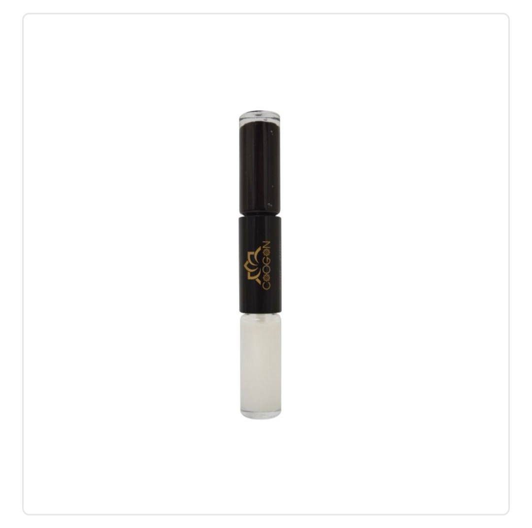 MAT FINISH TOP COAT & NAIL POLISH DUO – CRNO-BIJELI TRETMAN ZA NOKTE (2 X 4ML) - 3,75 EURA